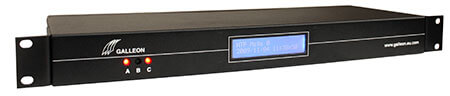 view of the left side of the nts 4000r msf ntp server