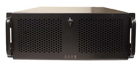 front view of the nts 8000 dual gps msf ntp server
