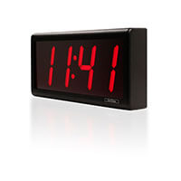 4 digit network clock