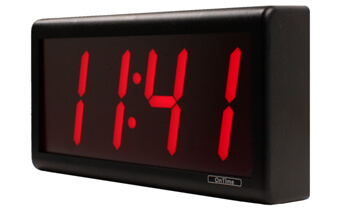 What's included with the 4 Digit PoE Clock