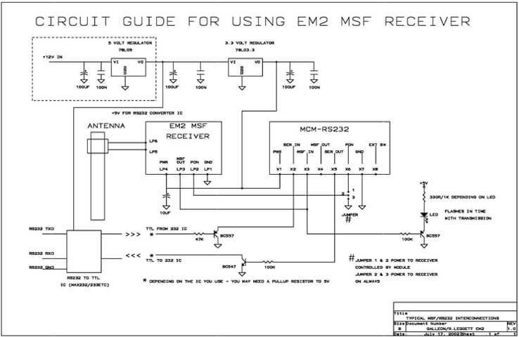 RS232 decoder