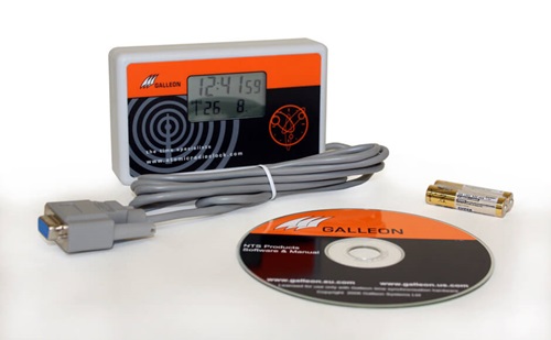 What is supplied with the AC-500-MSF time receiver