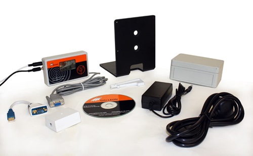 What is supplied with the AC-700-MSF time receiver