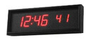 7" network clock hours, minutes & seconds