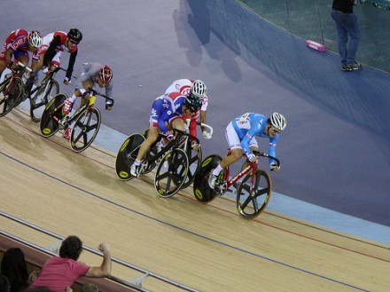 Kolarstwo Akcja w Velodrome, Marc, 2012, Flickr