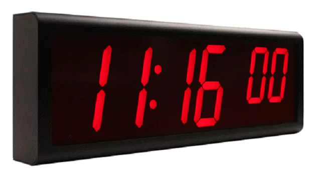 A six-digit NTP/SNTP wall clock from Galleon Systems